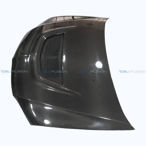 For 2003-2007 Mitsubishi Lancer Evolution EVO 8 9 CT9A Carbon Fiber <b>Hood</b> <b>Engine</b> Bonnet Cover Car Body Kits Splitter - Product Image 4