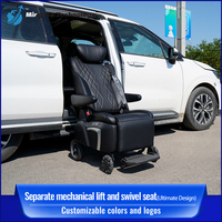Convient aux personnes handicapées, fourgonnette pour personnes handicapées, mécanisme de siège pivotant pour voiture, véhicules accessibles