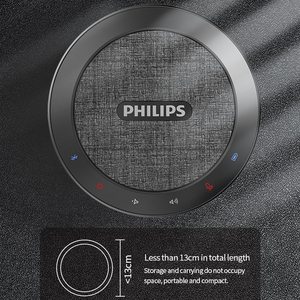 Altavoces de Conferencia Inalámbricos Originales <span class=keywords><strong>Philips</strong></span> con Reducción de Ruido USB para Mesa, Sistema de Micrófono para Teléfono Celular con Altavoz Integrado - Product Image 3