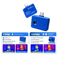 Caméra thermique infrarouge mobile HoldPeak YXP96 96x96 IR 240x240 Super Res USB-C Android iOS pour inspection