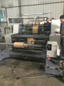 Alta velocidad automática Horizontal Vertical rollo de cinta BOPP cinturón película de papel <span class=keywords><strong>corte</strong></span> y rebobinado de la máquina - Product Image 5