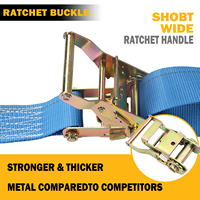 Sangle d'arrimage à cliquet E-Track en gros pour usine, ceinture de fixation de cargaison avec raccords E-Track pour camion et remorque