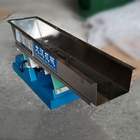 Alimentateur vibrant électromagnétique DaHan, équipement de transport quantitatif précis, matériau en acier au carbone/SS304/SS316, capacité de 1t/h