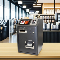 Distributeur Automatique de Billets Bancaire TPV avec Écran Tactile pour Pièces et Billets