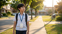 Rastreador GPS 4G con Botón SOS y Voz Bidireccional para Niños, Estudiantes y Personas Mayores - Posicionamiento Wi-Fi/GLONASS/GPS/LBS, Resistente al Agua IP65, Control por Aplicación