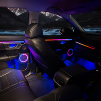 Pour l'éclairage intérieur du CRV, mise à niveau de l'éclairage ambiant lumineux, lumières d'ambiance LED multicolores, symphonie de couleurs, 12V OEM