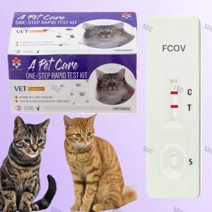고양이 백혈병 진단 테스트 제조업체 FIV/FELV/HW 빠른 검사 심장사상충 애완동물 관리 검사 - Product Image 5