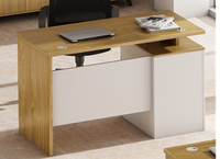 Table de personnel ergonomique moderne nouveau mobilier de bureau bureau d'ordinateur en bois pour 1 personne poste de travail en métal pour usage hospitalier