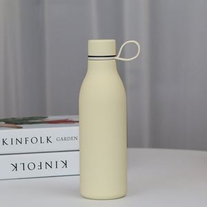Poignée de bouteille en silicone souple, pièce de rechange en gros pour flacons isothermes étroits dans le commerce d'exportation transfrontalier - Product Image 2