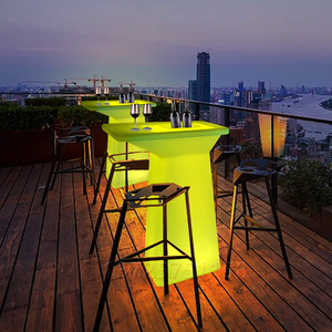 Hiện đại hình chữ T <span class=keywords><strong>Bar</strong></span> Bảng sáng cao Phân ghế mới thương mại Triển Lãm Đứng cho rượu vang bên Tiệc tiệc cà phê - Product Image 3