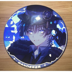 Juego <span class=keywords><strong>Genshin</strong></span> <span class=keywords><strong>Impact</strong></span> Cosplay insignia reflectante Balladeer Wanderer Tartaglia Kaedehara Kazuha Xianyun Morax Zhongli colección de pines - Product Image 5