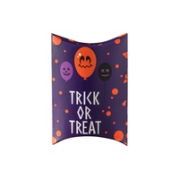 Hallows' Day Personnalisé votre propre conception logo kraft papier oreiller boîte emballage pour tarte