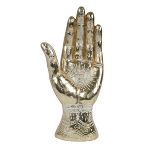 Nueva Escultura de Mano de Resina Fengshui para Maniobra de Mano, con Líneas y Símbolos - Product Image 2