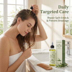 Stimolatore per il Cuoio Capelluto al Rosmarino per Uomini e Donne, Siero Anti-Caduta dei Capelli, <span class=keywords><strong>Olio</strong></span> Rinforzante con Applicatore Facile da Usare 60ml/2oz - Product Image 1