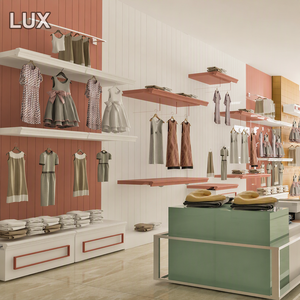 Exhibidores de Ropa para Niños Modernos y Personalizados LUX, Muebles para Tiendas de Ropa Infantil, Diseño Interior de Tienda de Bebés en Madera - Product Image 2