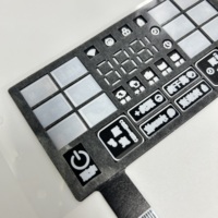 Clavier à membrane FPC avec superposition graphique couleur pour panneau de commande tactile de lave-linge intelligent