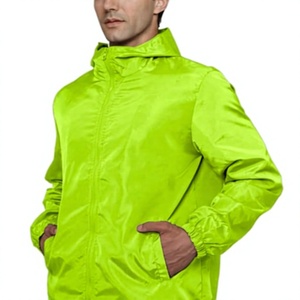 Chaquetas Cortavientos Ligeras con Capucha y Cremallera para Hombre, Venta al Por Mayor Directa de Fábrica, OEM, para Senderismo, Ciclismo, Ropa Deportiva, Otoño e Invierno - Product Image 4