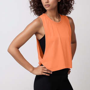 Chaleco deportivo sin mangas, holgado, transpirable y ligero para mujer, para correr y hacer ejercicio - Product Image 3