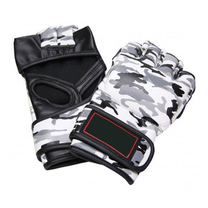 ถุงมือต่อสู้ MMA คุณภาพสูง ระดับมืออาชีพ ลายพราง หนัง PU - Product Image 1