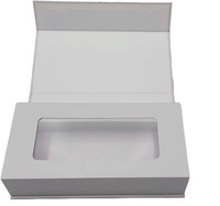 Caja de Regalo Magnética Elegante y Ecológica con Asa, Personalizable, Precio Negociable, Cajas de Cartón con Grabado para Velas