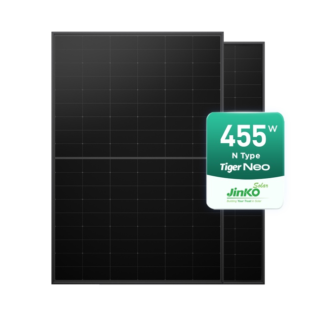 Jinko Black Fotovoltaico Monocrystalline Solar Panels 435W 440W Residential Solar Panel Installation