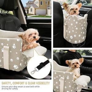 Abnehmbare und leicht zu tragende kunden spezifische Großhandel Haustier Travel Center Konsole Hund Auto Höhe Erhöhung des Sitzes - Product Image 2