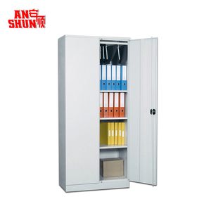 Kim Loại tủ lưu trữ 2 cửa tủ tập tin với Swing cửa 2 cửa thép Tủ hồ sơ nội thất văn phòng tủ - Product Image 5