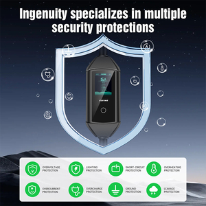 Nuevo Cargador Portátil FLYING de 32A Monofásico para Vehículos Eléctricos, Estación de Carga de 7KW para Vehículos Híbridos Enchufables Tipo 2 - Product Image 6