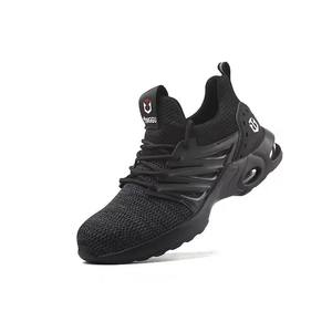 Offre Spéciale chaussures <span class=keywords><strong>de</strong></span> sécurité <span class=keywords><strong>de</strong></span> sport roses respirantes pour femmes, baskets <span class=keywords><strong>de</strong></span> travail à bout en acier anti-crevaison pour hommes et femmes <span class=keywords><strong>de</strong></span> bureau - Product Image 2