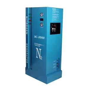 Lastik şişirme makinesi için 99% saf azot jeneratörü makinesi yüksek basınçlı azot şişirme