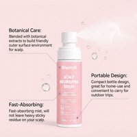 Semprotan Perlindungan Rambut Label Pribadi, Minyak Pembersih Kepala Harian, Pengontrol Minyak, Diperkaya Biotin & Kafein, Semprotan Perawatan Kulit Kepala yang Menyegarkan