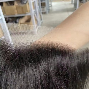 Raw Remy Hair Bundle Vendor Wholesale Single Donor Vietnamese Silky Straight Wave Cuticle Aligned Weave Frontal 100% <strong>Haosi</strong> - Product Image 4