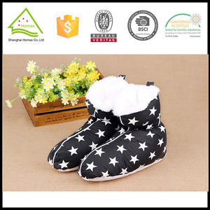 Pantoufles d'hiver à la maison pour femmes, conception de cerf doux, <span class=keywords><strong>botte</strong></span> chaude en denim pour la saison d'automne, caractéristique jetable - Product Image 2