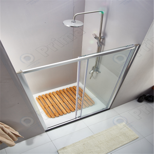 Stile Prima francese automatico scorrevole in vetro temperato porta divisorio doccia in lega di alluminio porta vetrata per <span class=keywords><strong>bagno</strong></span> o Patio - Product Image 2