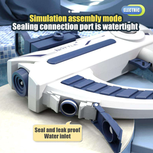 بيع بالجملة ألعاب بلاستيكية للصيف لإطلاق النار في الحديقة من الخارج بنادق للأطفال ولونين مستمرين للانبعاث الكهربائي والشاطئ - Product Image 4