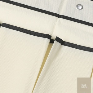 Wholesale In-stock 20-compartment Door-back <b>Wall</b>-mounted Hanging Bag Non-woven Fabric Multi-purpose <b>Storage</b> Pouch Household - Product Image 3