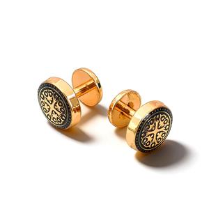 Botón clásico de metal KUNSHUO para Baju Melayu, botón de camisa, ropa, logotipo de marca personalizado, botón malayo para ropa Baju Melayu - Product Image 6