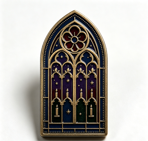 Boîte à bijoux gothique en velours, boîte cadeau en forme de fenêtre de cathédrale, boîte à bagues en velours noir pour mariage, Halloween, Saint-Valentin - Product Image 1
