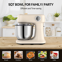 Cheftronic Profession 5L Stand Mixer 1500W 12 velocidades Cake Machine Food Planetary Dough Mixer Cocina Pequeños electrodomésticos