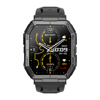 Montre connectée d'extérieur TKYUAN en gros avec GPS, altimètre, boussole, écran HD, autonomie prolongée, étanche 3ATM pour hommes