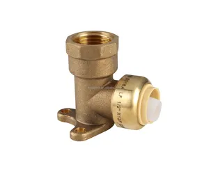 Drop Ear Elbow brass Push-to-connect plumbing fitting pipe fitting PEX Copper cUPC NSF push to connect fittings