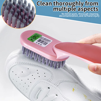 Brosse de Nettoyage Ménagère à Prise Facile pour Salle de Bain, Linge, Chaussures et Bouteilles