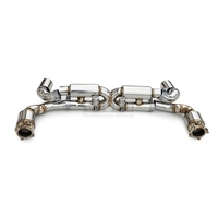 Système d'échappement à soupape haute performance en acier inoxydable pour Porsche 997 Cat Back Exhaust Valve Turbo 3.6T 2006-2012