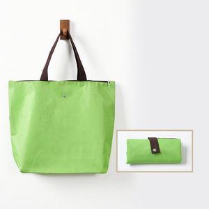 Bolsa de Compras de Tela Oxford Personalizable con Logotipo, Impermeable, Plegable, Reutilizable, a Rayas, para Publicidad - Product Image 3