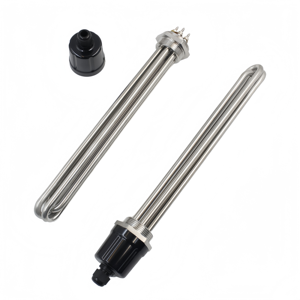 Chauffe-chaudière électrique à réservoir en acier inoxydable 5000W Élément chauffant à immersion 220V Chauffe-eau de <span class=keywords><strong>cuisine</strong></span> extérieur pour usage domestique - Product Image 1