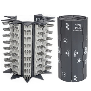 128 Pc <b>Screwdriver</b> <b>Set</b> S2 Steel <b>Precision</b> Bits Magnetic Household Repair Tool - Product Image 1
