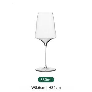 Calice in Cristallo Fatto a Mano Ultra Sottile a Forma di Nuvola, Bicchiere con Stelo per Vino Borgogna e Bordeaux, per Degustazione e Bar Domestico - Product Image 4
