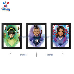 Póster <span class=keywords><strong>de</strong></span> Anime 3D Ricky <span class=keywords><strong>Element</strong></span> Magic, Ilusión Óptica 3D, Arte <span class=keywords><strong>de</strong></span> Pared <span class=keywords><strong>de</strong></span> Anime, Manualidades <span class=keywords><strong>de</strong></span> Plástico, PET Premium con Recubrimiento UV, Decoración del Hogar - Product Image 5