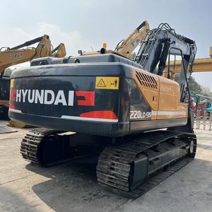 Excavadora Hyundai R220LC-9S de segunda mano, con pocas horas de uso, original coreana, máquina de movimiento de tierras de 22 toneladas. - Product Image 6