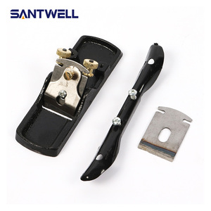 Raboteuse manuelle réglable pour le travail du bois, raboteuse à double écrou de réglage, raboteuse à double fil en boîte noire - Product Image 1